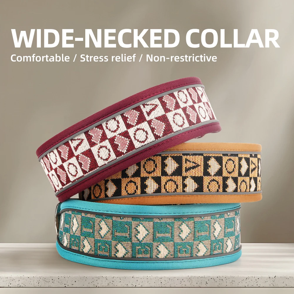 Collar ancho para perros grandes - estilo vintage - imagen 5