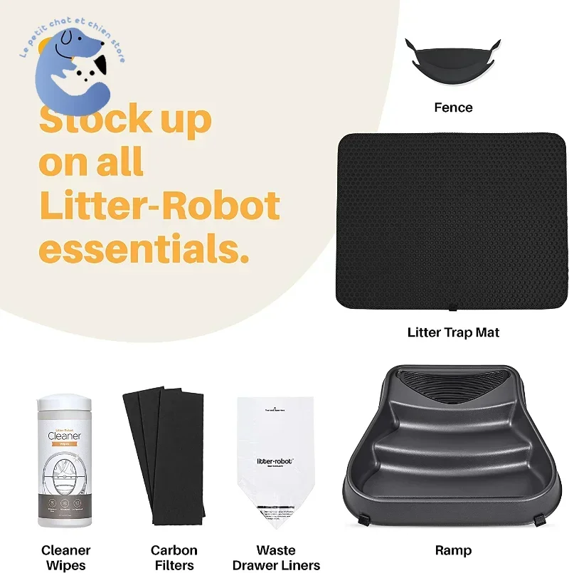 Forros de cajón de residuos, bolsas de forro de caja de arena, ajuste personalizado para Robot de arena 3 9-11 galones de capacidad - imagen 5