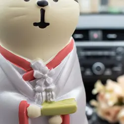 Figura de gatos para boda estilo japonés – Estatua de pareja