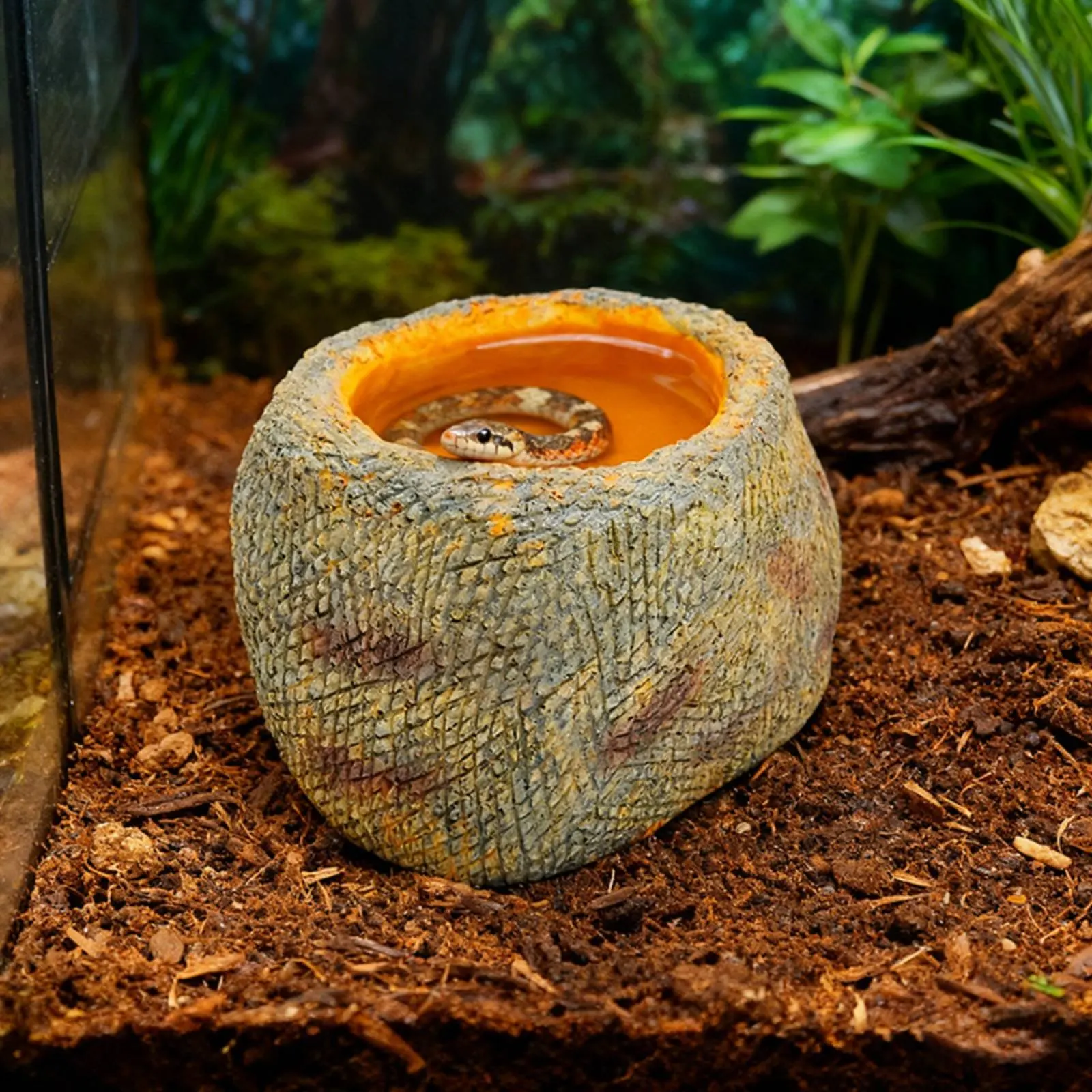 Bebedero naturalista para gatos y perros – Cuenco de agua decorativo - imagen 4