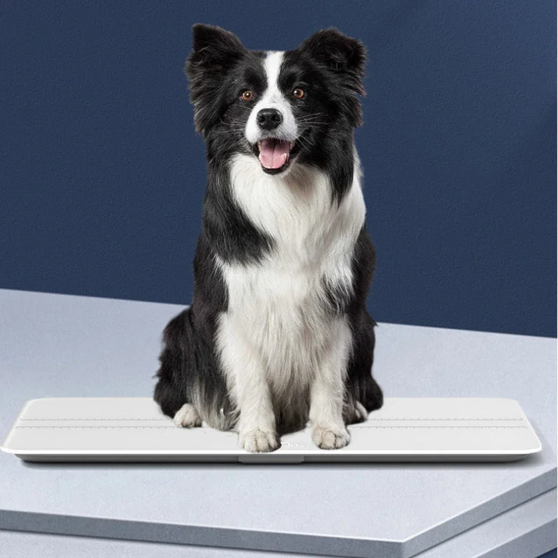 Báscula doméstica para mascotas, dispositivo de pesaje para perros y gatos, Animal PEQUEÑO para el hogar, nueva báscula electrónica de precisión para Hospital para mascotas grandes - imagen 4