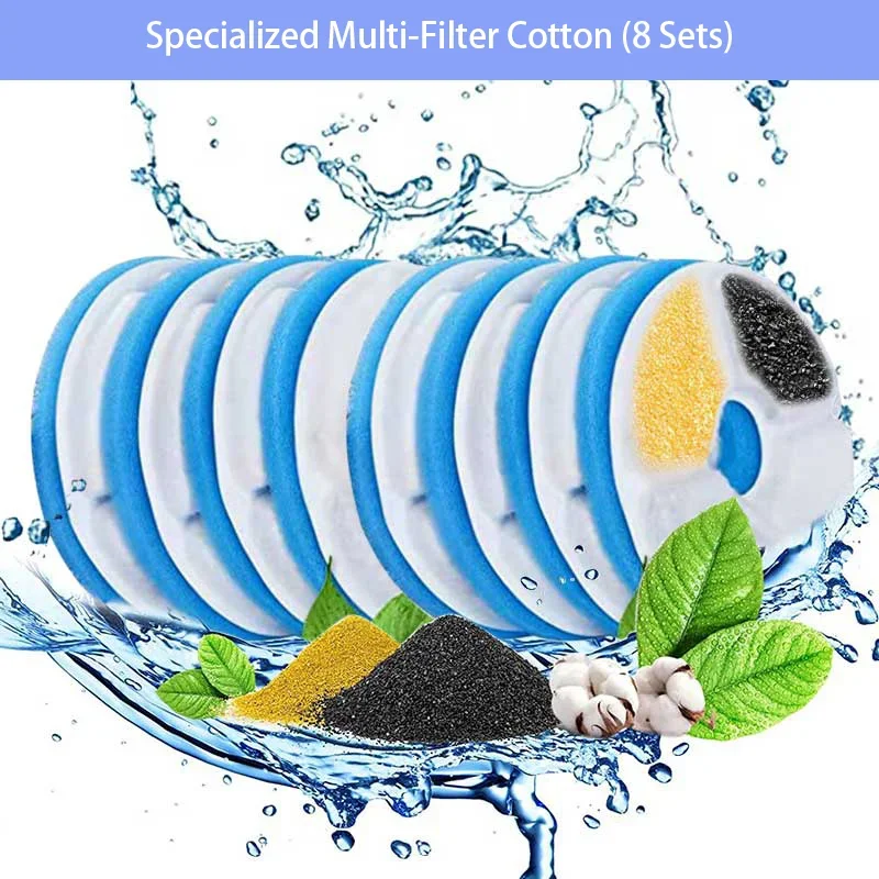 8 filter cartridges