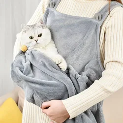 Delantal porta-mascotas para llevar a tu gato o perro pequeño en viajes