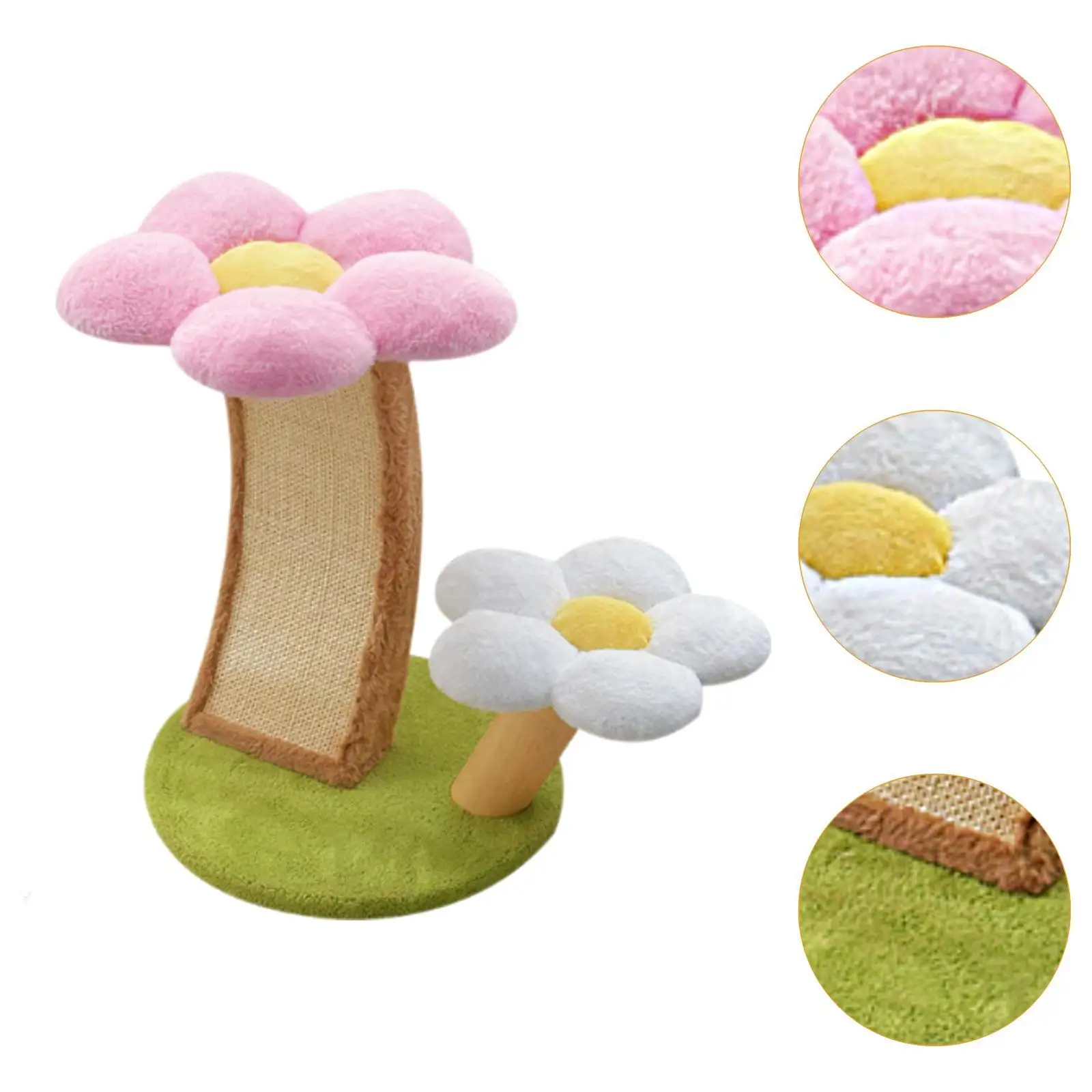 Sisal Cat Scratcher, Cat Climbing Post, Interactive Toy, Climbing Tree Cat Scratch Post for Interactive Resting