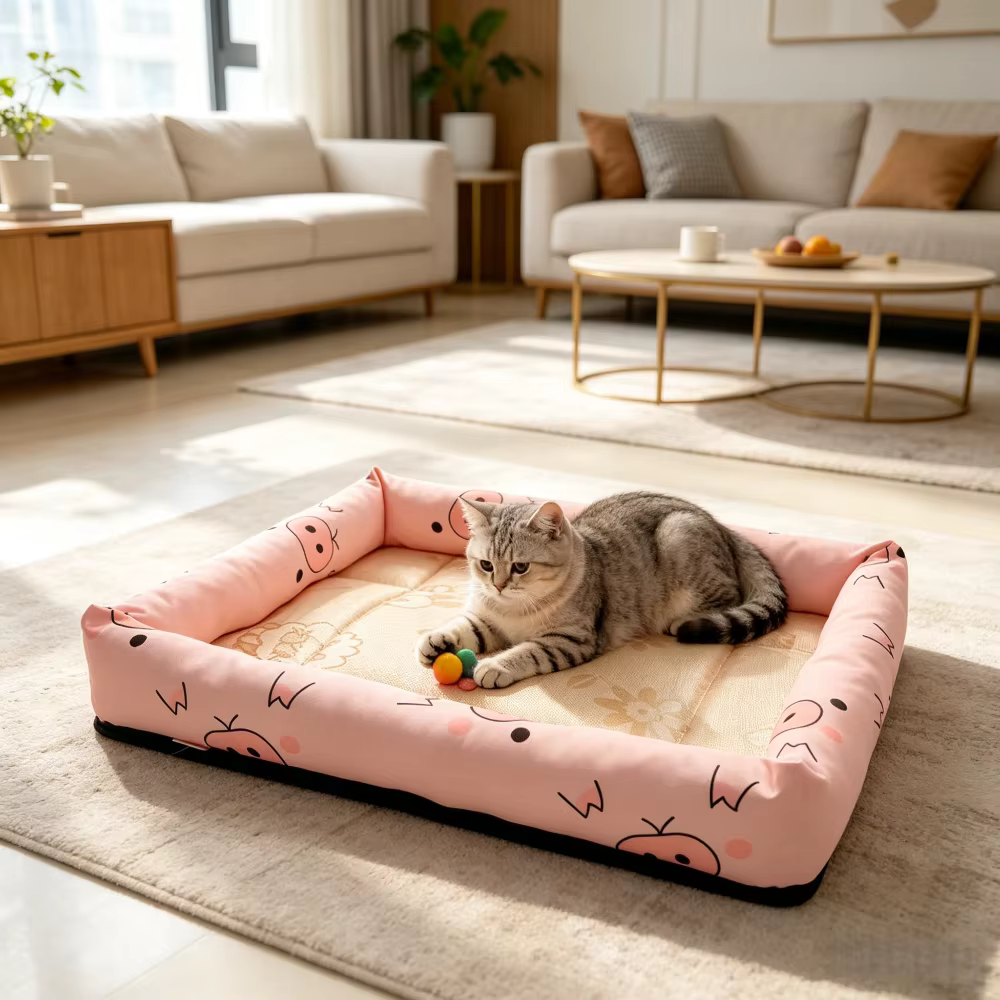 Cama refrescante para gatos y perros: tapete transpirable - imagen 3