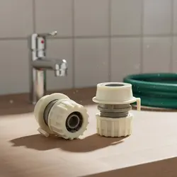 Conector rápido para manguera de jardín - Acoplamiento hermético