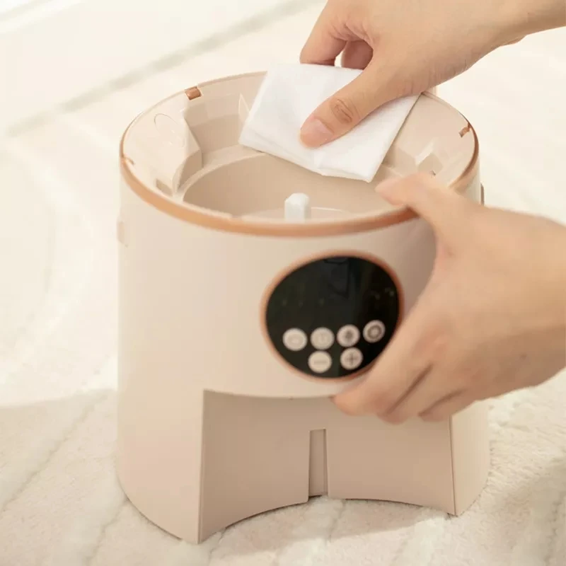 Alimentador automático para gatos, dispensador inteligente de comida para gatos, recargable por USB, accesorios para perros, alimentador de sincronización inteligente, 5L - imagen 5