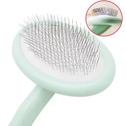 Peine de acero inoxidable para perros – removedor del pelo y masaje