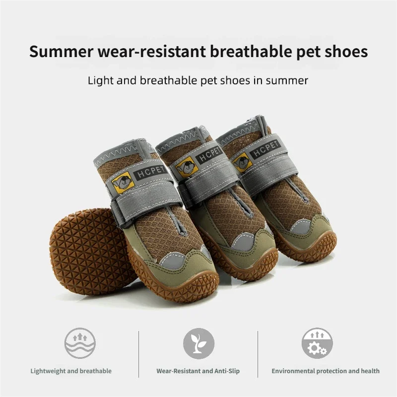 Protector de patas para Golden Retriever en exteriores