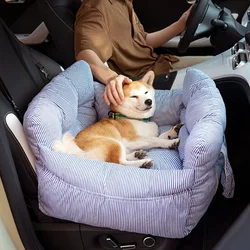 Asiento de coche para perros y gatos: elevador lavable y cómodo