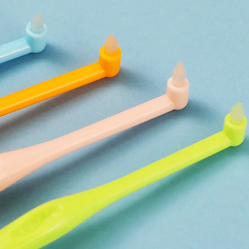 Cepillo de dientes para perros, pelo suave, cepillo de dientes para mascotas, limpieza de dientes de perro, cepillo de dientes de cabeza pequeña para perros, limpieza bucal, accesorios para cachorros - imagen 3