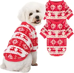 Suéter de Navidad para perros y gatos – Ropa cálida de invierno