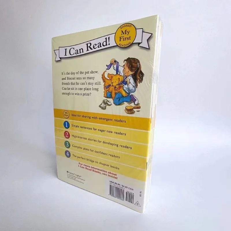 Libro de lectura para niños, juego de 27 libros/juego de fonética, Imagen en inglés, I Can Read Biscuit, Story, Educación Temprana - imagen 2