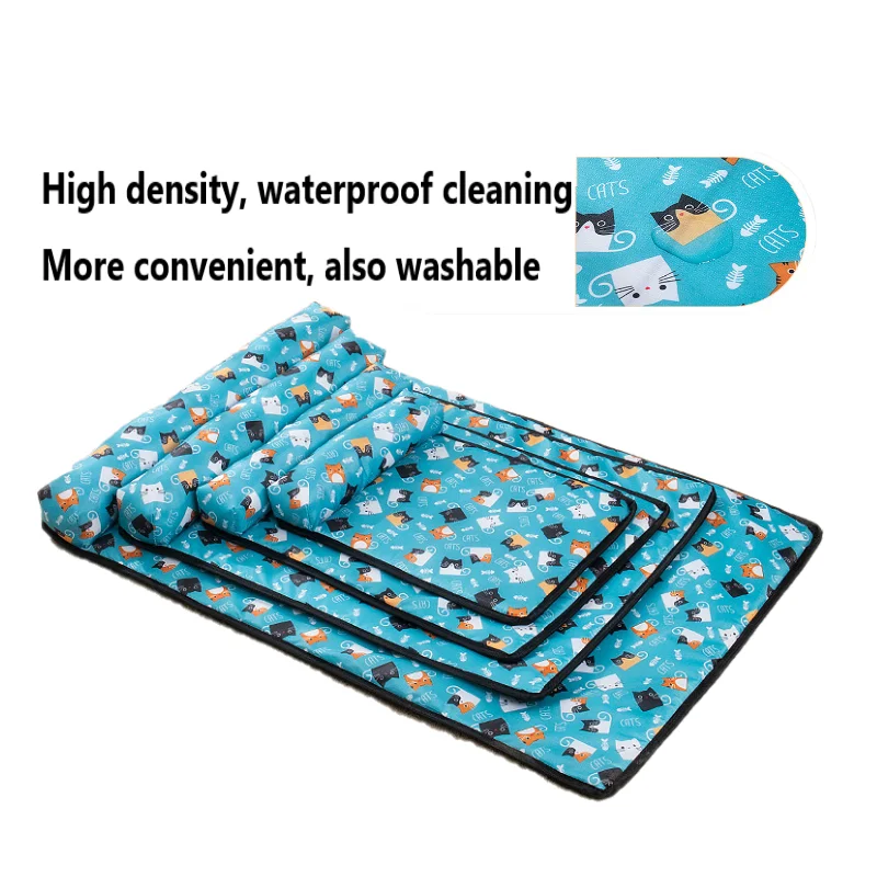 Cama cálida para mascotas, cojín para perros pequeños, medianos y grandes, camas para dormir, cestas impermeables, casa para gatos, perrera, manta, productos para mascotas - imagen 5