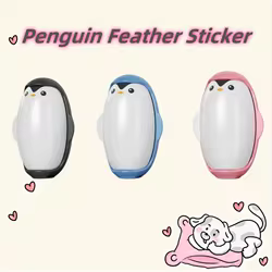 Quitapelusas pingüino para ropa con pelo de gatos y perros portátil
