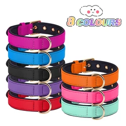 Collar acolchado impermeable para perros pequeños y medianos