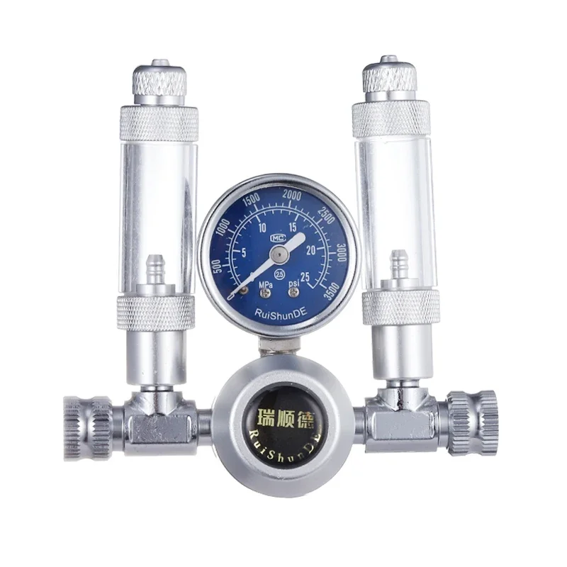 Kit de válvula solenoide reguladora de CO2 para acuario, contador de burbujas para pecera, sistema de Control magnético de CO2, generador de Reactor, reducción de presión - imagen 3
