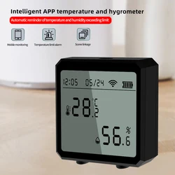 Termómetro WiFi para gatos y perros con LCD: temperatura y humedad