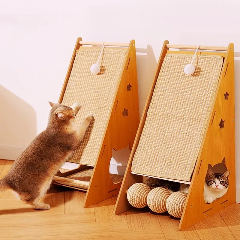 Rascador para gatos, tablero rascador de Sisal, poste rascador para gatos, garras, pulido, esteras para rascar gatos, Protector de sofá, suministros para mascotas