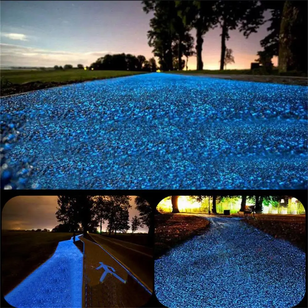 Piedras luminosas para acuarios y peceras – Decoración que brilla en la oscuridad - imagen 2
