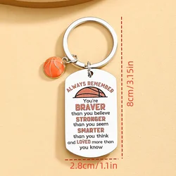 Llavero baloncesto para entrenador de perros, regalo San Valentín