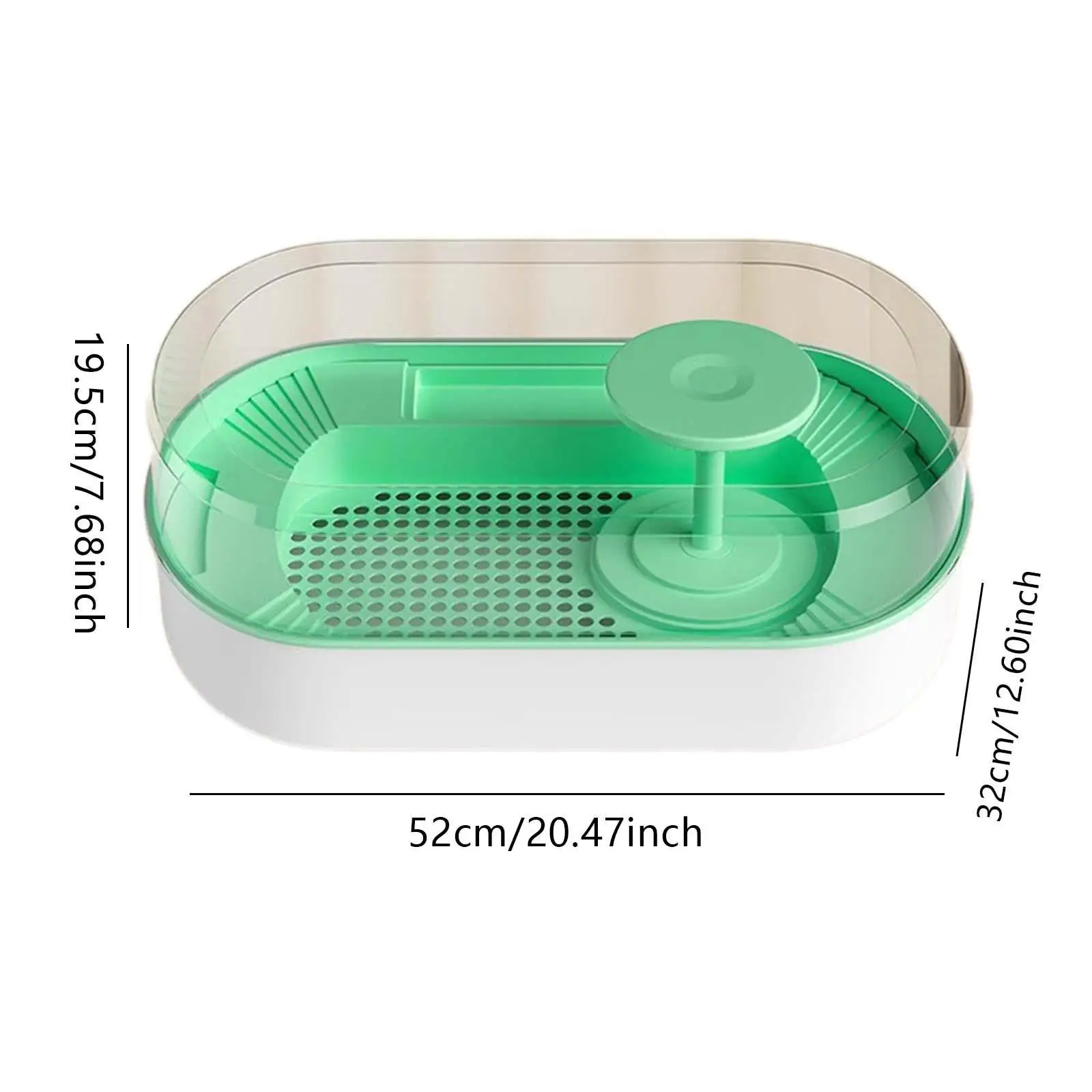 Reptile Habitat Turtle Tank Terrapin Feeding Box Frog Terrapin Lake Pet Turtle Indoor Decor Small Ecological Tank Turtle Boxes