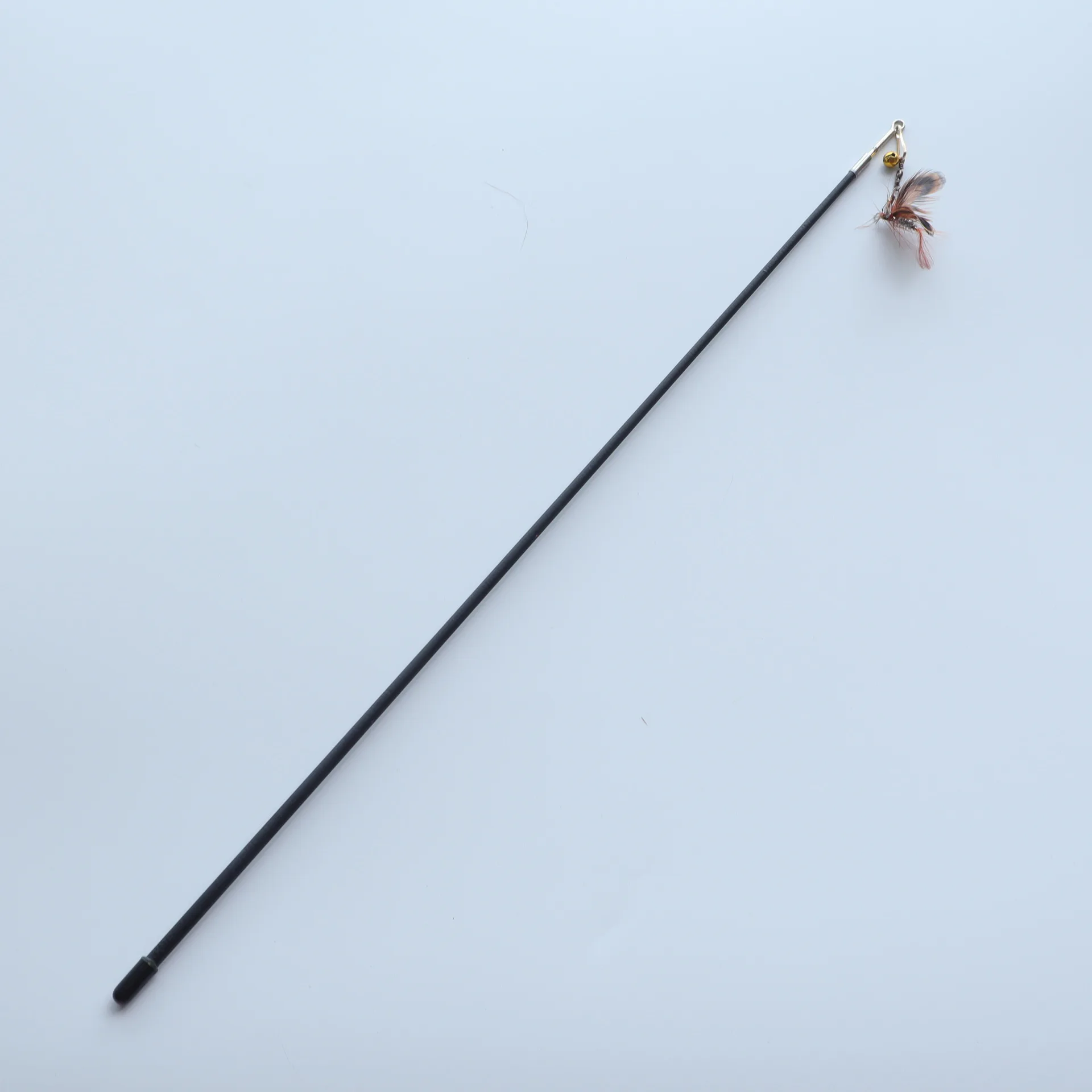 2 uds/3 uds insectos aleatorios divertido palo de gato juguete retráctil varilla de plumas Teaser juguete para mascotas - imagen 3