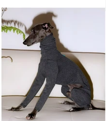 Abrigo para perros Greyhound – Tela suave estilo italiano invierno