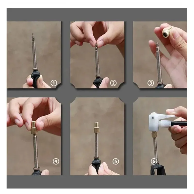 Adaptador Presta a Schrader para bicicleta – Convertidor de válvula - imagen 4