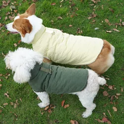 Abrigo para perros Corgi y pequeños – Terciopelo otoño invierno