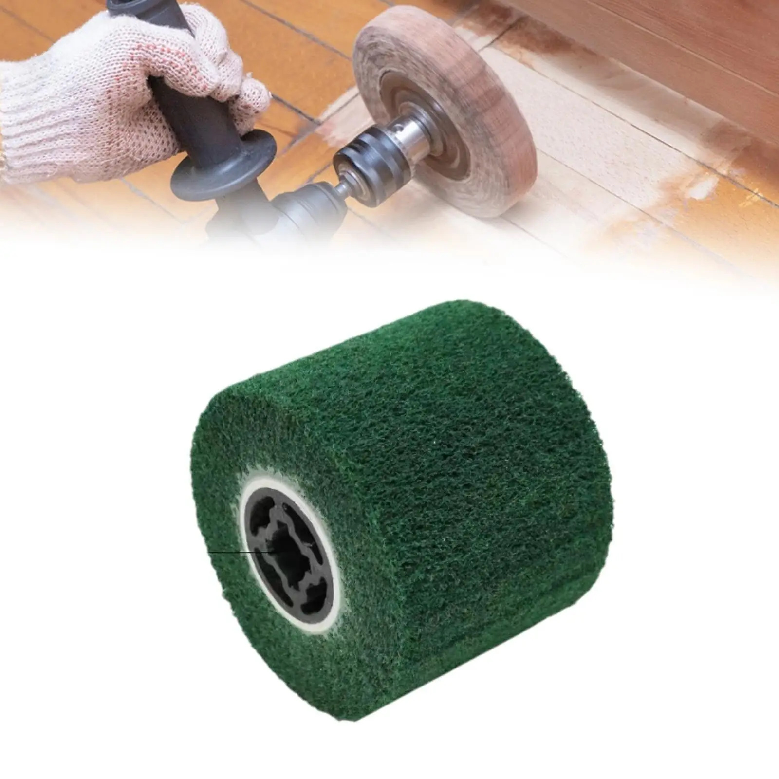 Polishing Burnishing Wheel Burnishing Polishing Wheel Drum for Burnishing Polishing Machine Surface Treatment Stainless Steel