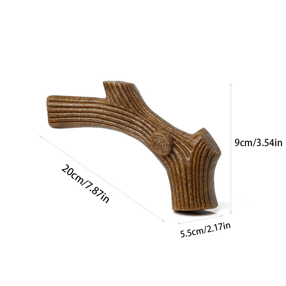 Juguete de limpieza de dientes con palo para masticar para perros, suministros duraderos y resistentes a masticar para mascotas, juguete de limpieza de dientes molares para cachorros pequeños y medianos - imagen 3