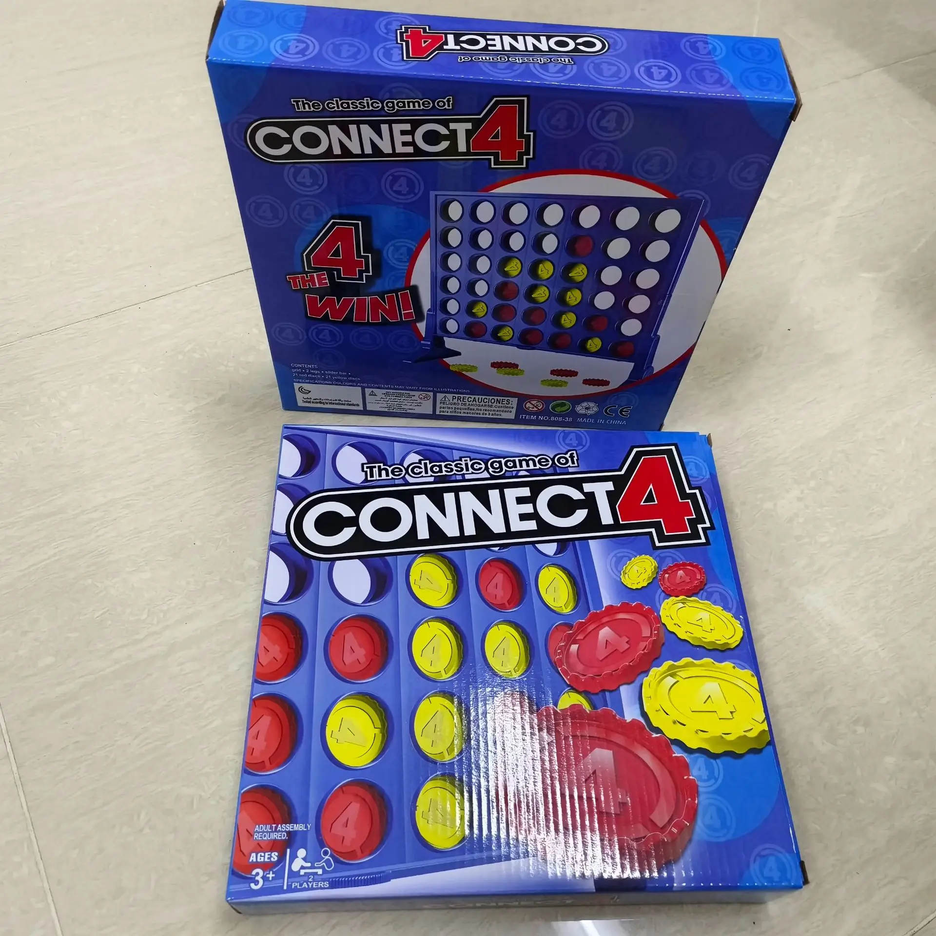 Juego cuatro en raya magnético infantil – Tablero compacto - imagen 3