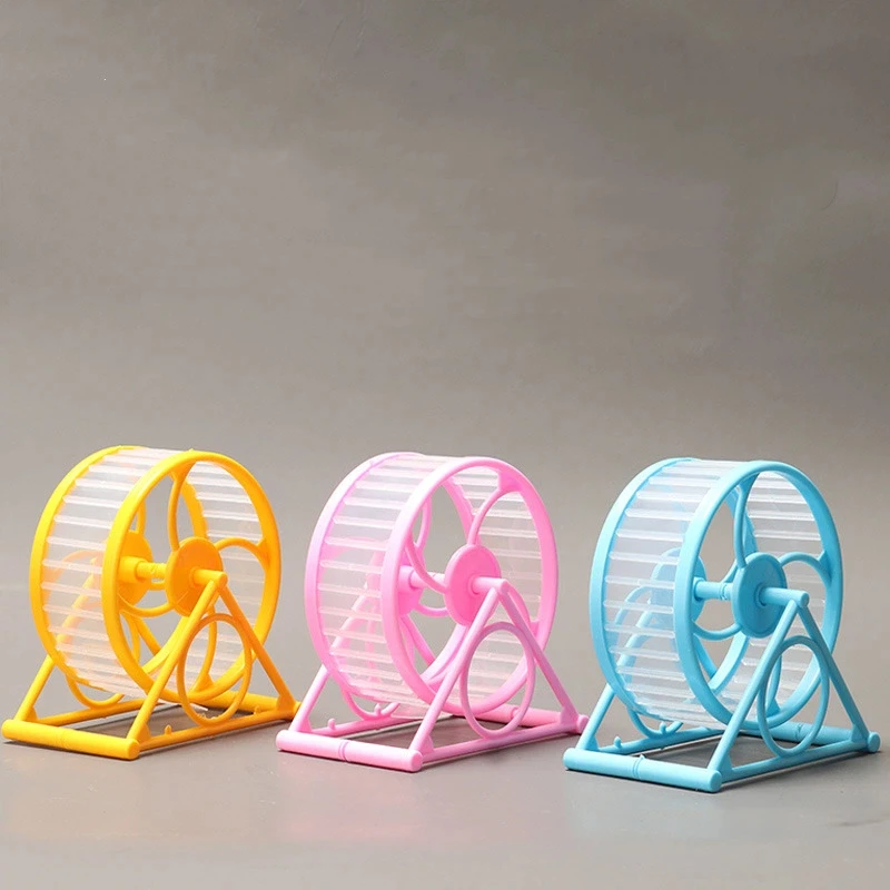 Rueda para correr para hámster, Ultra silenciosa, antiinterferencias, ruedas deportivas para animales pequeños, accesorios para jaulas de hámster, juguetes para hámster - imagen 5