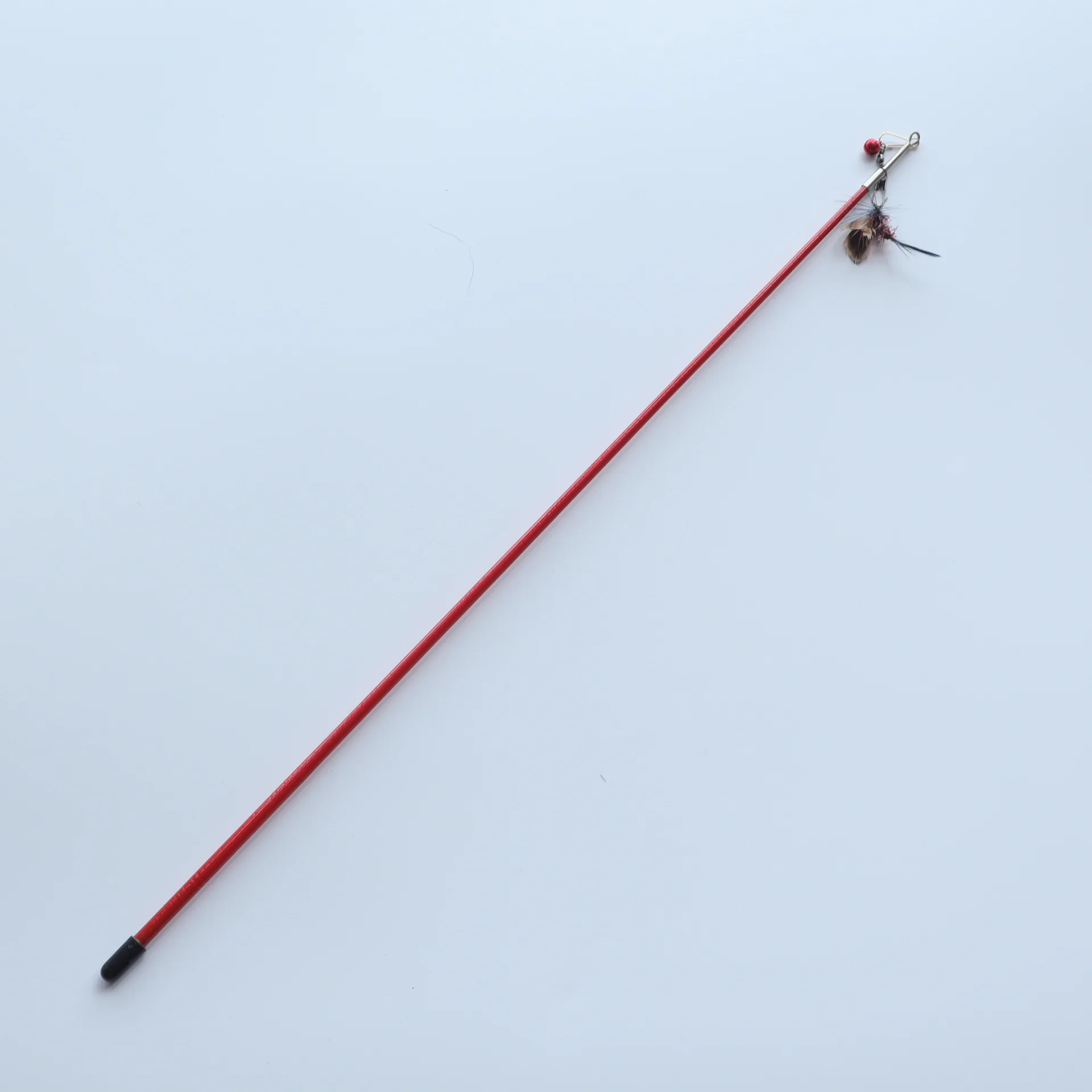 2 uds/3 uds insectos aleatorios divertido palo de gato juguete retráctil varilla de plumas Teaser juguete para mascotas - imagen 4