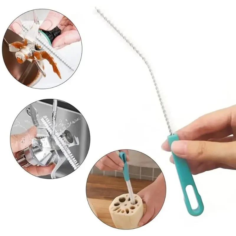 3 unids/set cuenco robusto olla hoja cuchillo cepillo de limpieza limpiador de lavado para procesador mezclador de alimentos TM31 TM5 TM6 TM21 - imagen 5