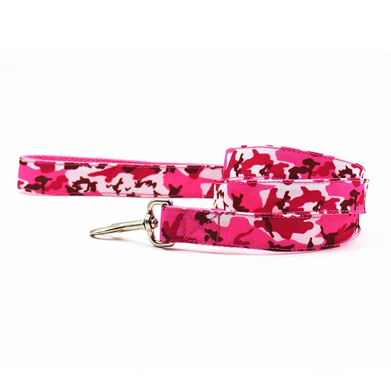 Collar camuflaje rosa para perros pequeños – Diseño de lujo - imagen 2