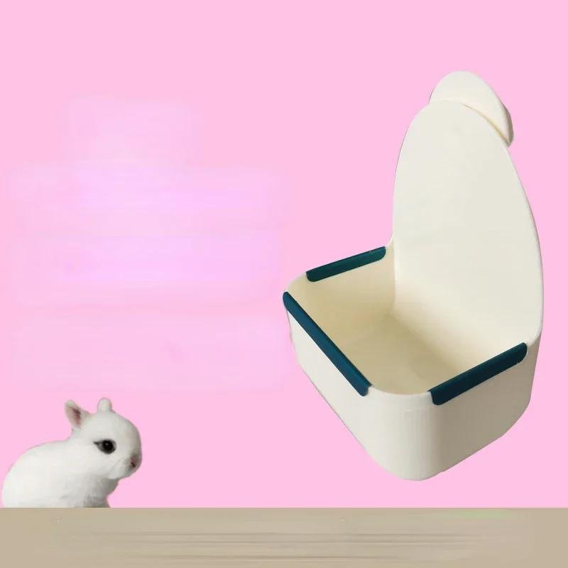 Accesorios de comida para mascotas, cuenco para conejos, cuenco fijo anticaída de gran capacidad, resistente a impactos, dispensador para mascotas, conejillo de indias - imagen 3