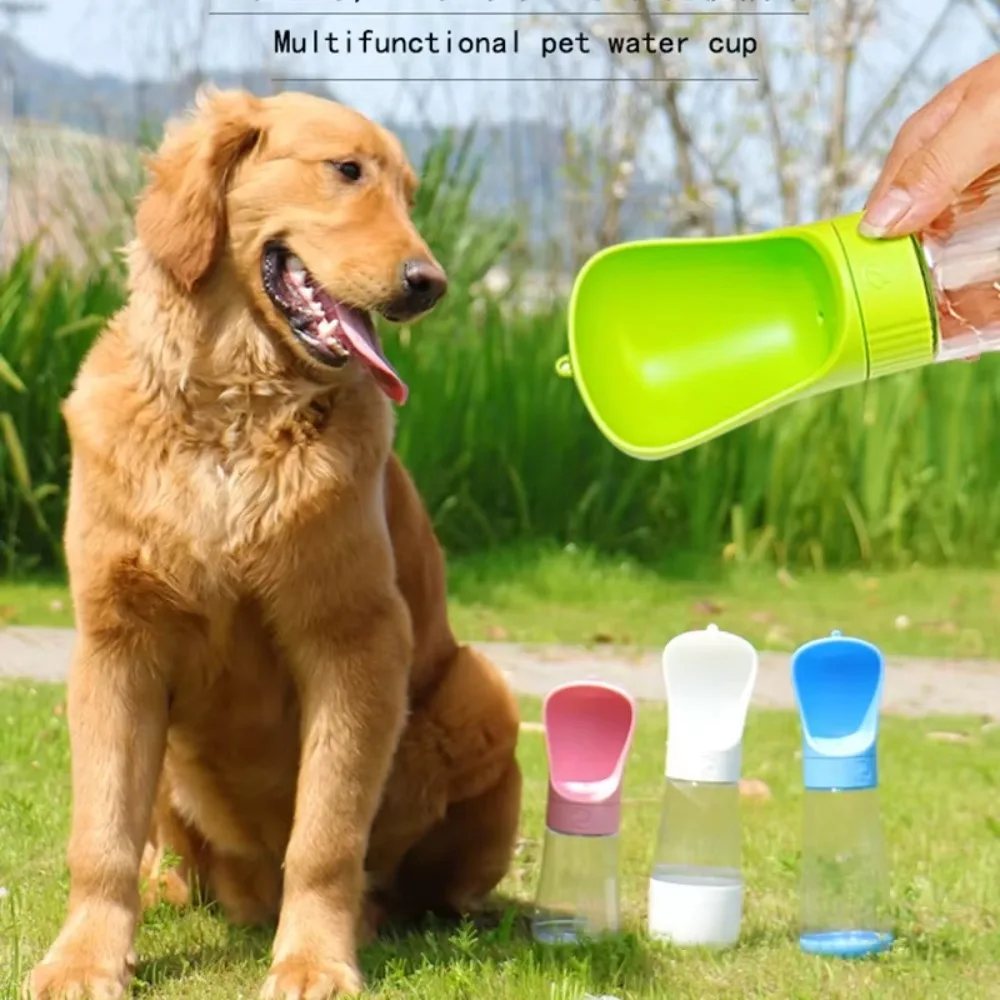 Botella de agua portátil para perros, 510/330ML, para perros pequeños y grandes, cachorros, gatos, viajes al aire libre, cuencos para caminar, alimentador para mascotas, suministros para perros - imagen 3