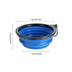 Tazón plegable para perros – Comedero y bebedero portátil de exterior