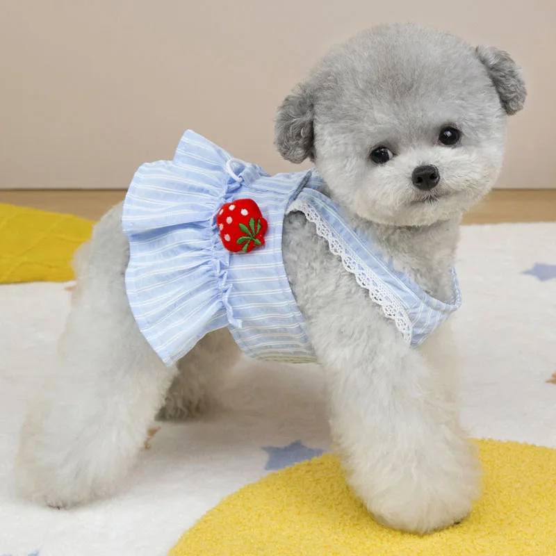 Ropa de malla ligera para perros – Vestidos y arneses de verano - imagen 2