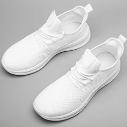 Zapatillas Deportivas Hombre Ligeras Transpirables de Malla Plana