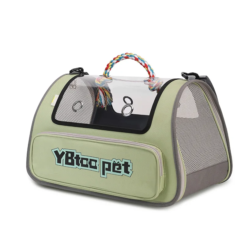 Bolsa portátil para gatos, bolsa oblicua portátil de gran capacidad, ventilada, transpirable, antiestrés, bolsas para mascotas de gran tamaño - imagen 5