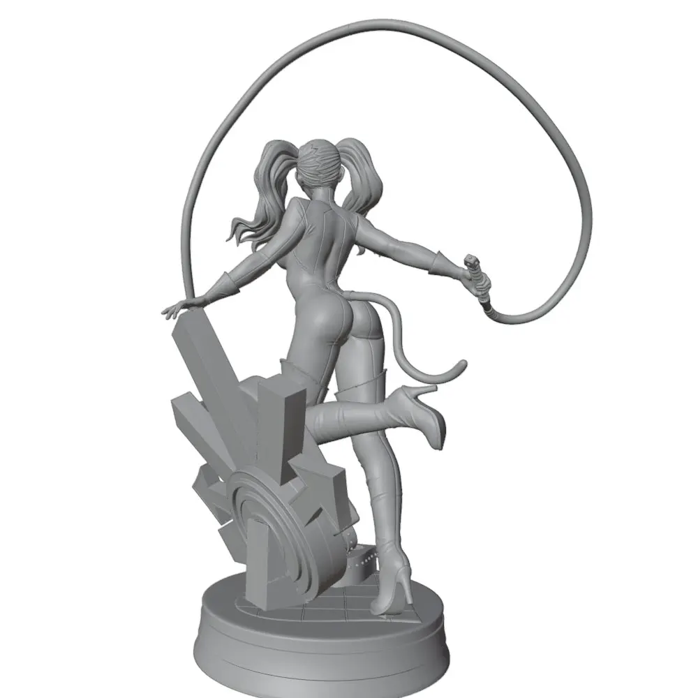 Adorno de resina para habitación de mascota – Figura decorativa 1/24 sin montar - imagen 3