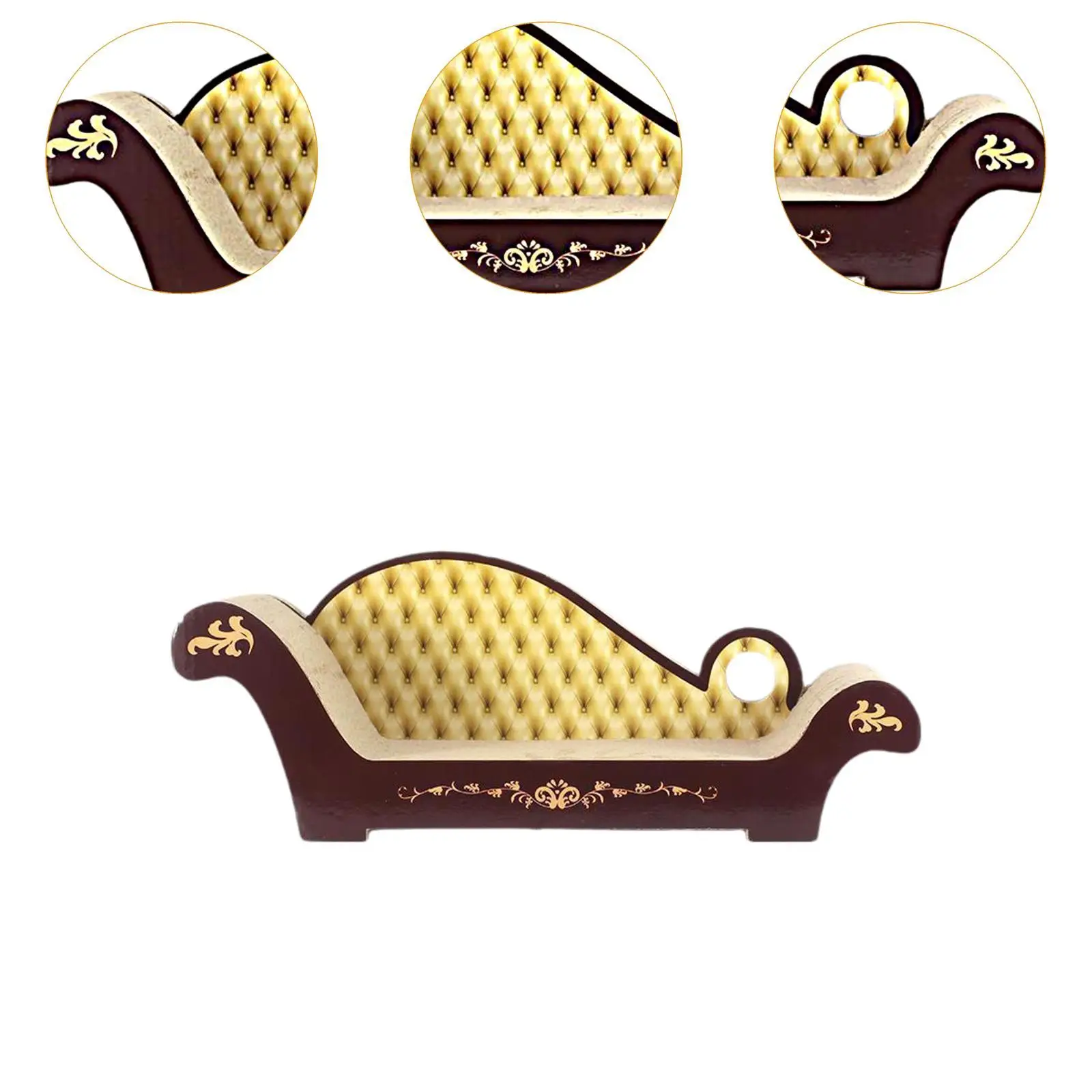 Cat Scratching Board Sofa Shape Lounger Cat Interactive Toy for Exercise