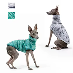 Ropa de galgo italiano para cachorro – algodón a rayas otoño