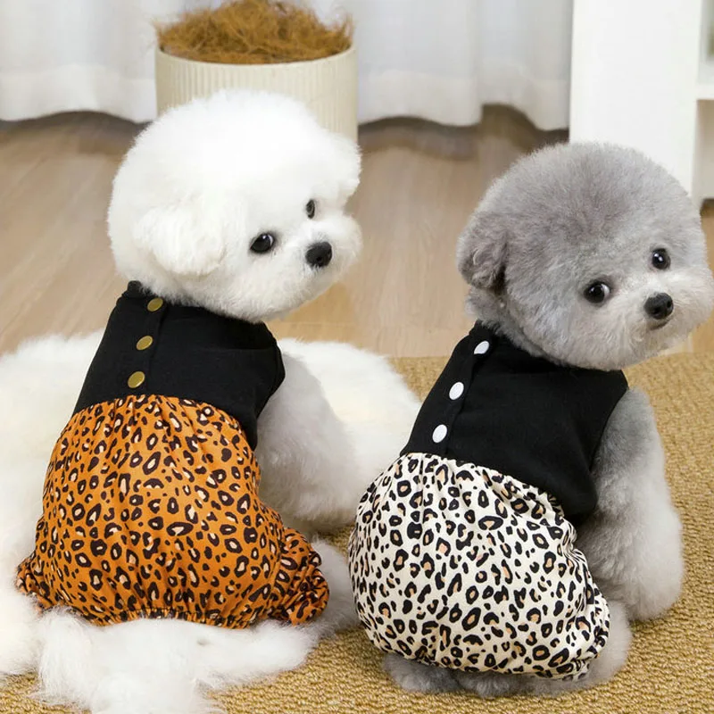 Ropa de moda para perros: mono de primavera y overol para Yorkie XS - imagen 4