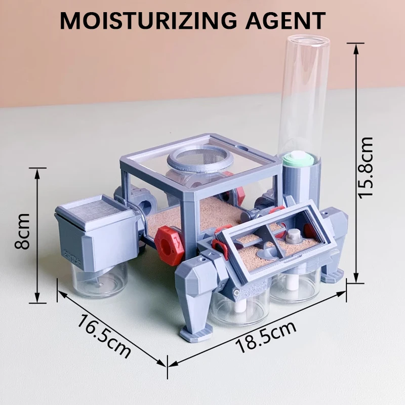 Nido de granja de hormigas con impresión 3D, nido de hormigas acrílico, humedad media, expansión infinita, casa de hormigas, Villa, caja de insectos, perrera de hormigas - imagen 3