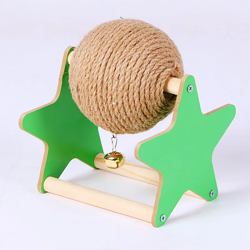 Rueda para gatos, cuerdas de Sisal, pelota para rascar gatos, marco de escalada para gatos, bola para rascar para gatos, rascador para mascotas, suministros para mascotas - imagen 4