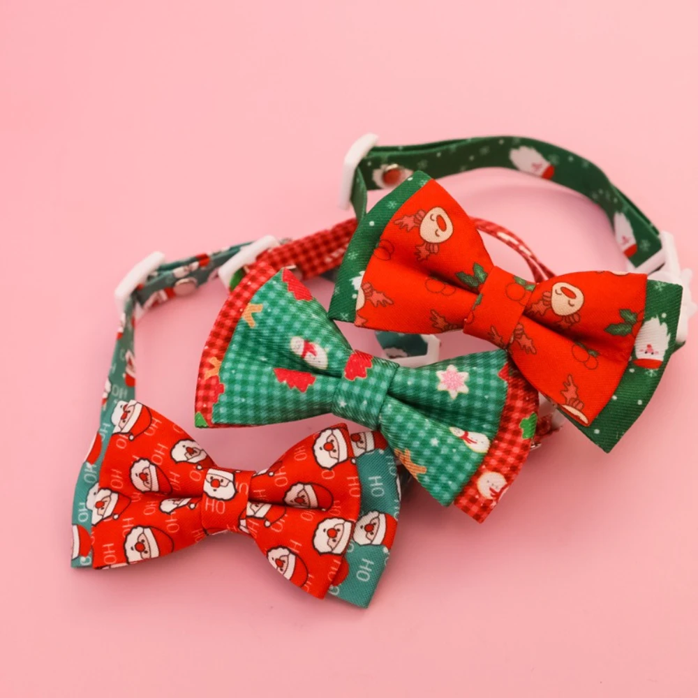 Collar Navideño con Lazo y Campana para Gatos y Perros – Sistema Anti-Asfixia - imagen 2